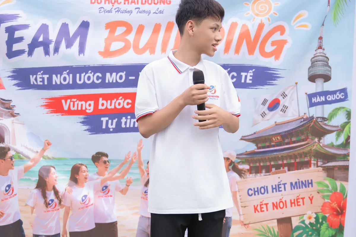Học viên chia sẻ tại chương trình