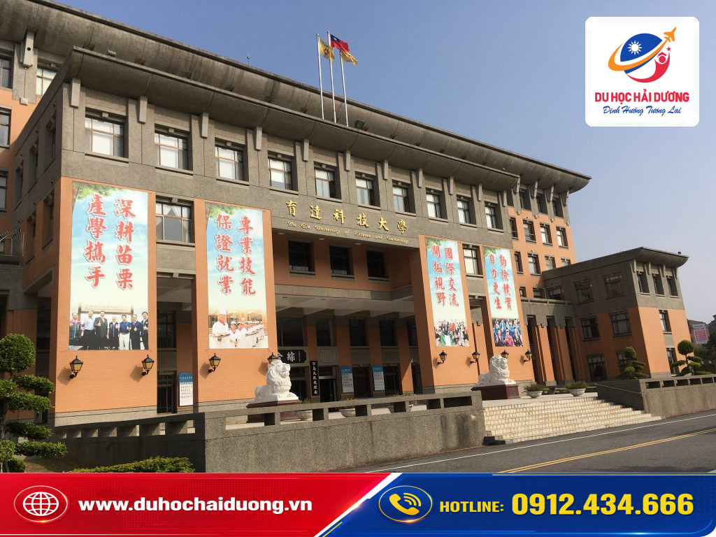 Đại học Dục Đạt: Yu Da University – 育達科技大學 (YDU) Đài Loan
